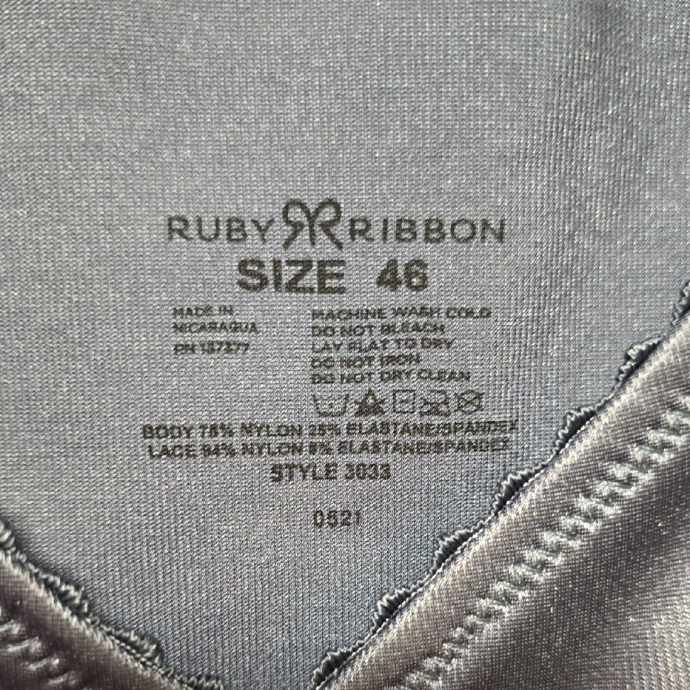 Ruby Ribbon - Lace Demi - Picture 3 of 4